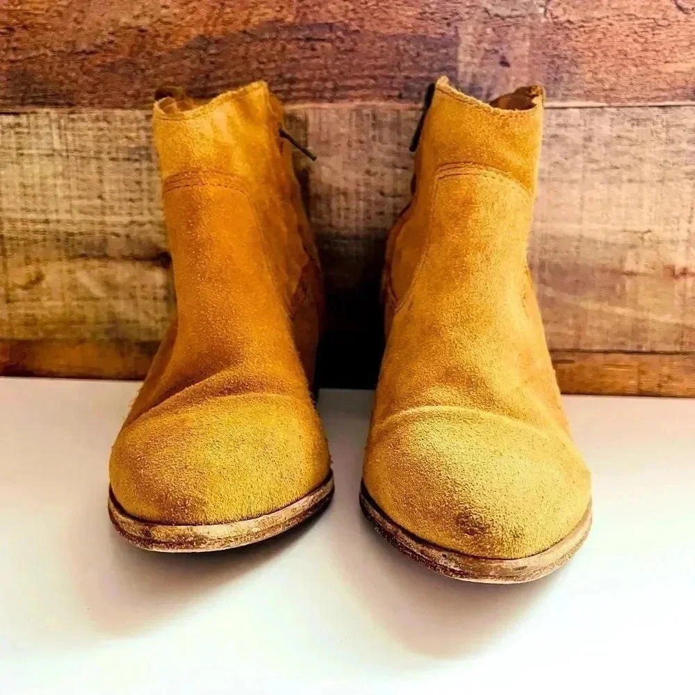 Madewell Lonnie Suede Ankle Bootie
